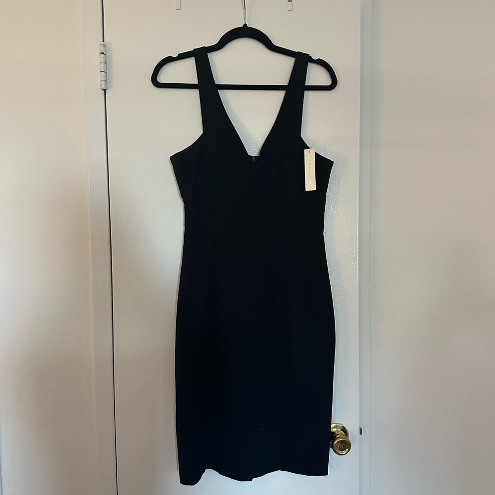 Trina Turk Classic Black Strapless Dress